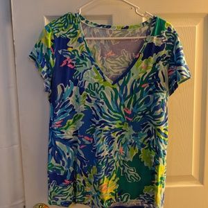 Lilly Pulitzer v-neck top